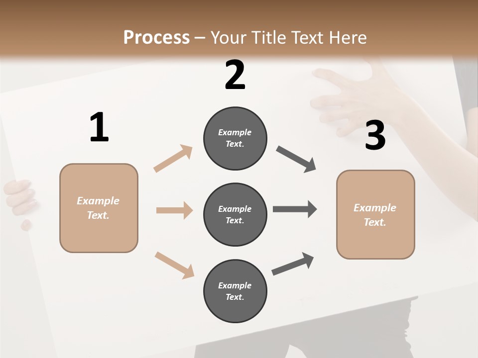 Expose Teenager Girl PowerPoint Template