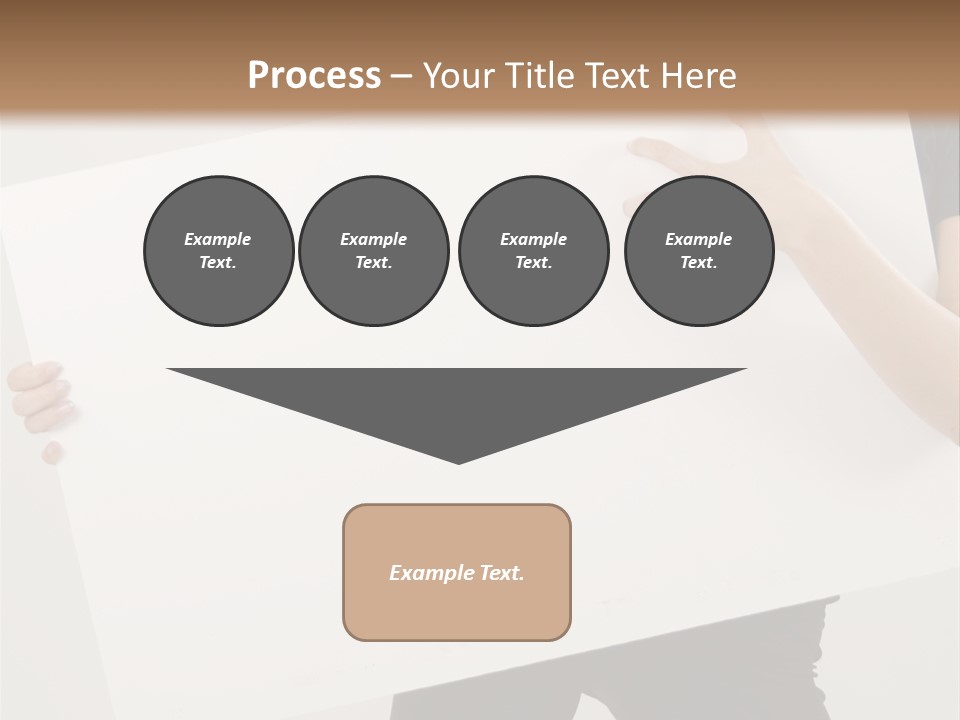 Expose Teenager Girl PowerPoint Template