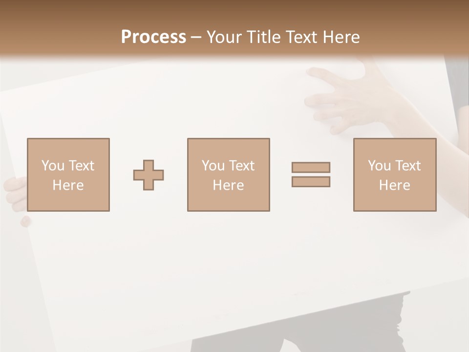 Expose Teenager Girl PowerPoint Template
