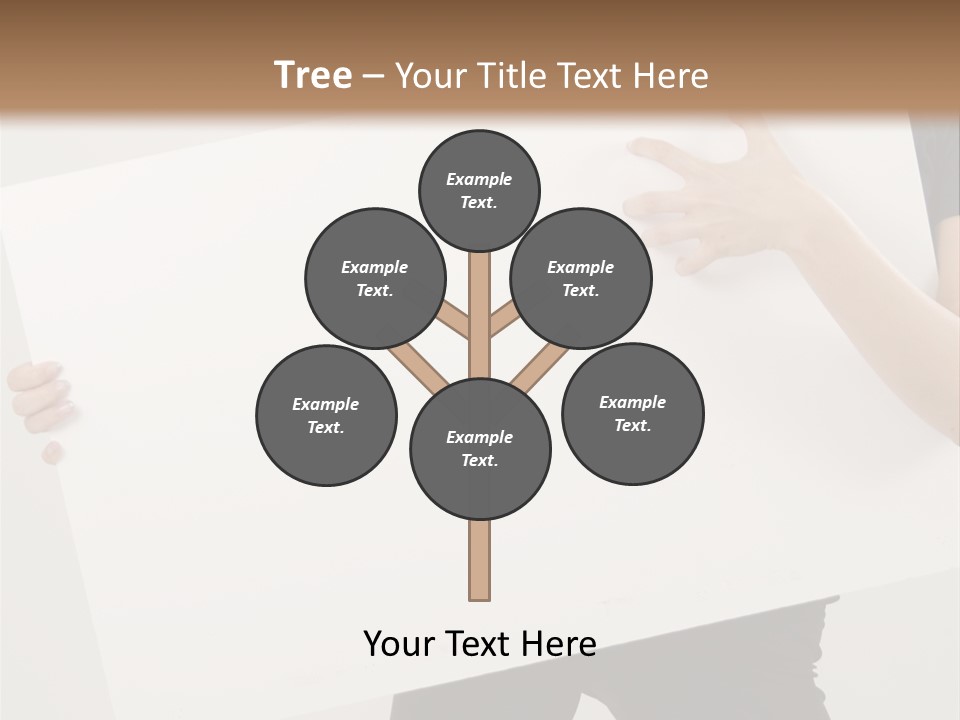 Expose Teenager Girl PowerPoint Template