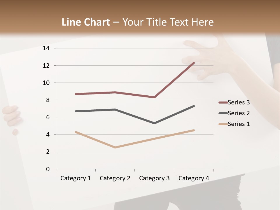 Expose Teenager Girl PowerPoint Template