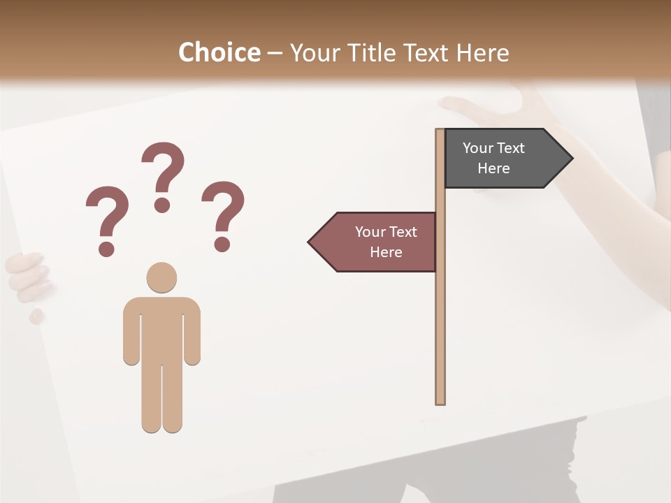 Expose Teenager Girl PowerPoint Template