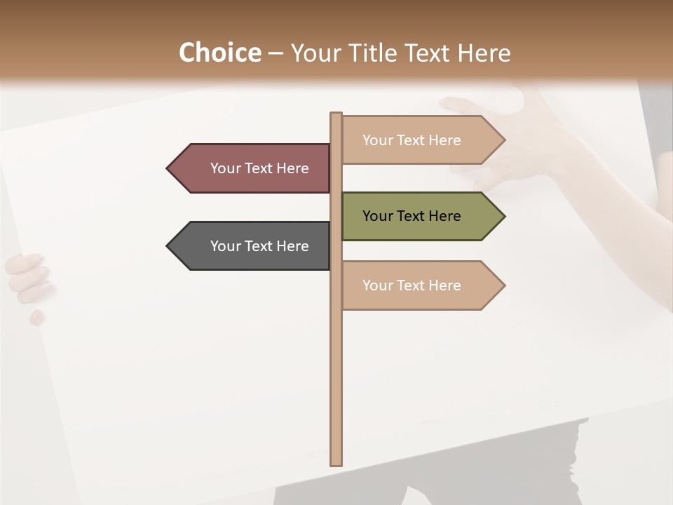 Expose Teenager Girl PowerPoint Template