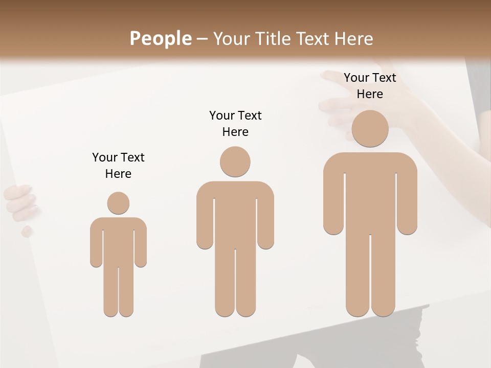 Expose Teenager Girl PowerPoint Template