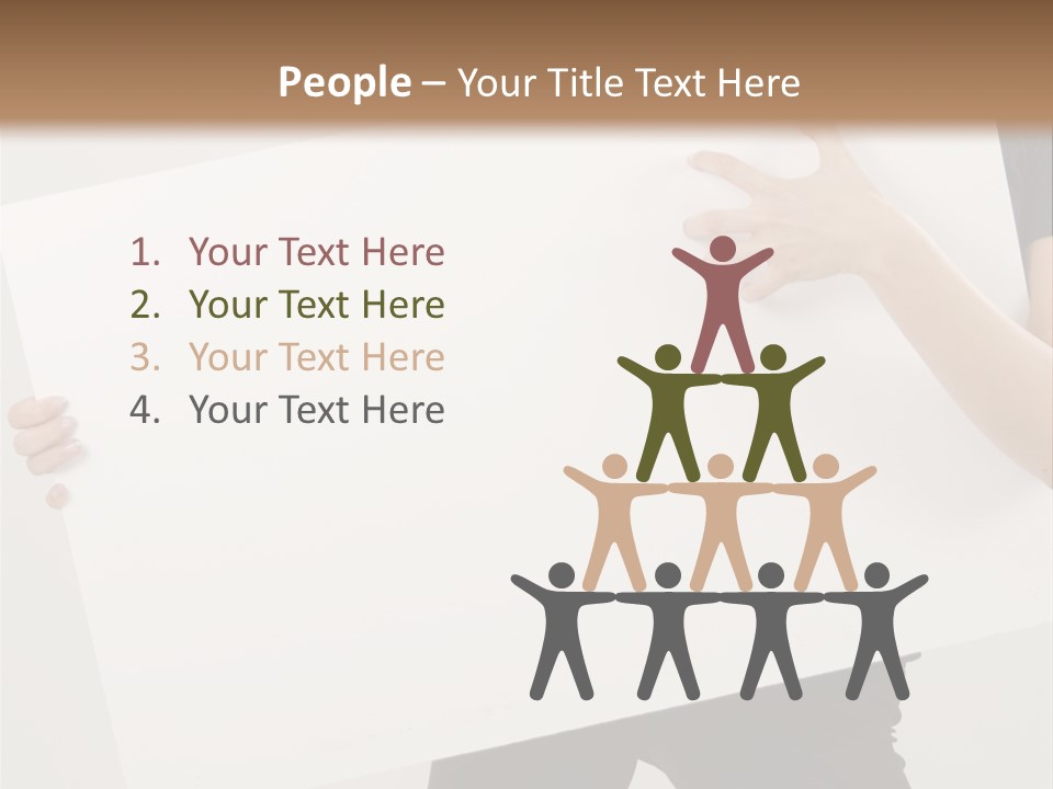 Expose Teenager Girl PowerPoint Template