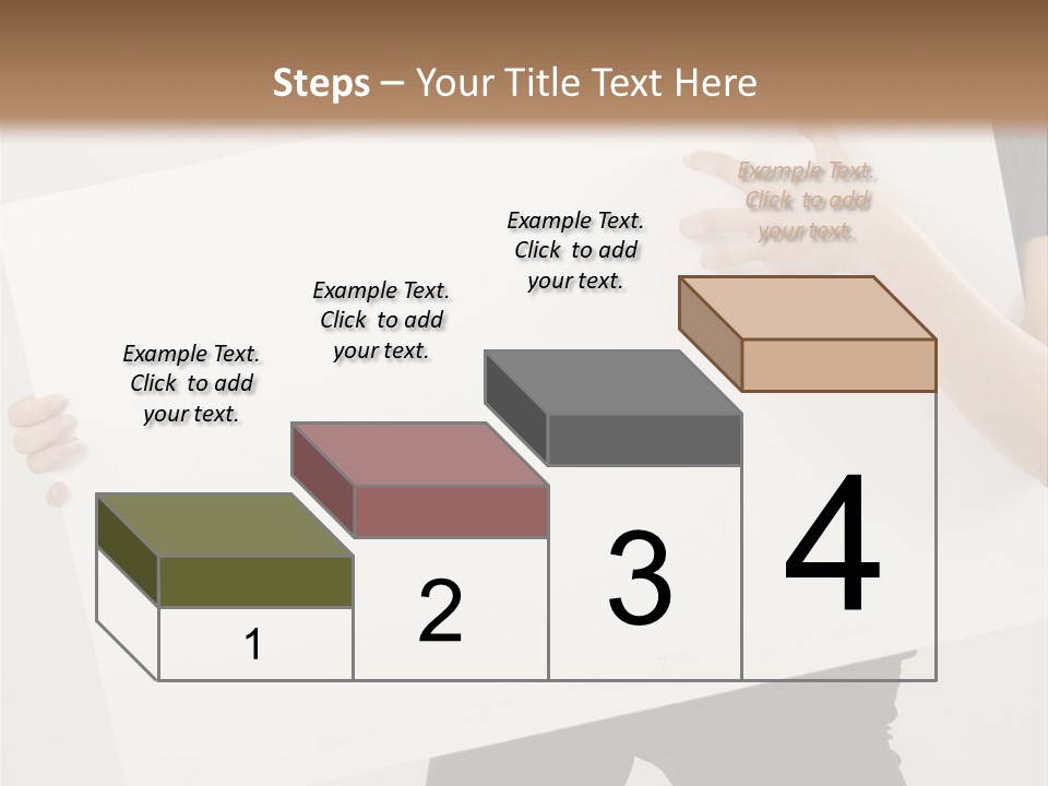 Expose Teenager Girl PowerPoint Template