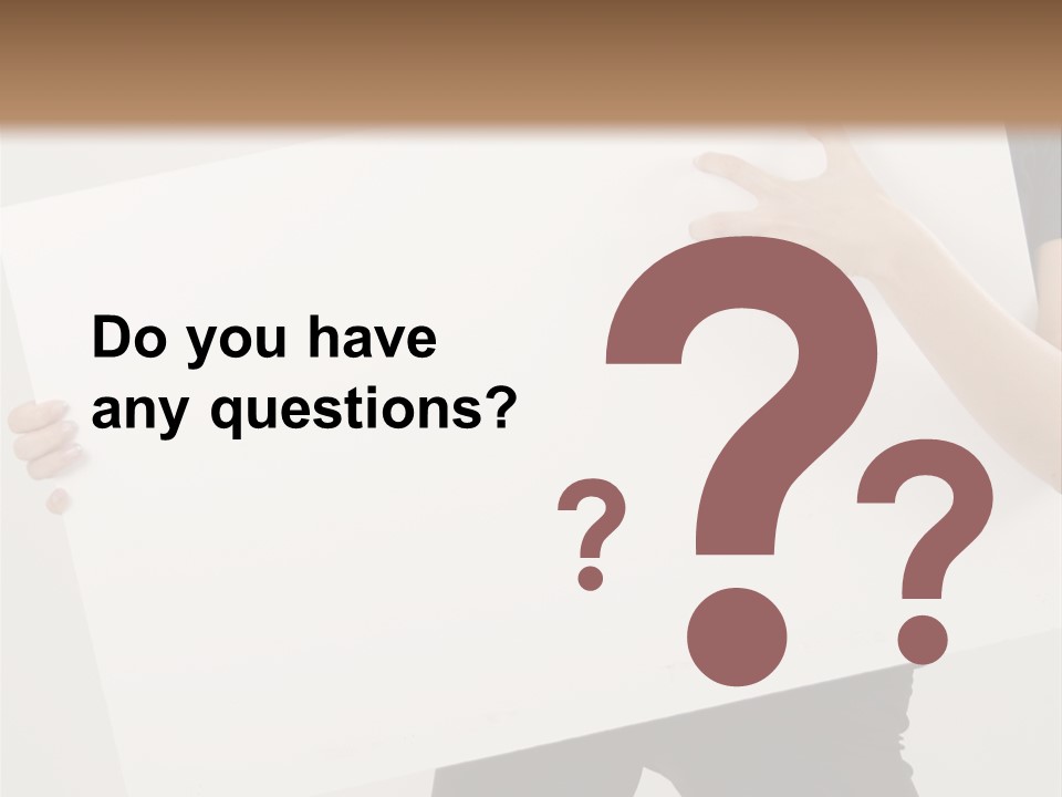 Expose Teenager Girl PowerPoint Template