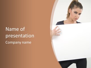 Advertisement Message Protest PowerPoint Template