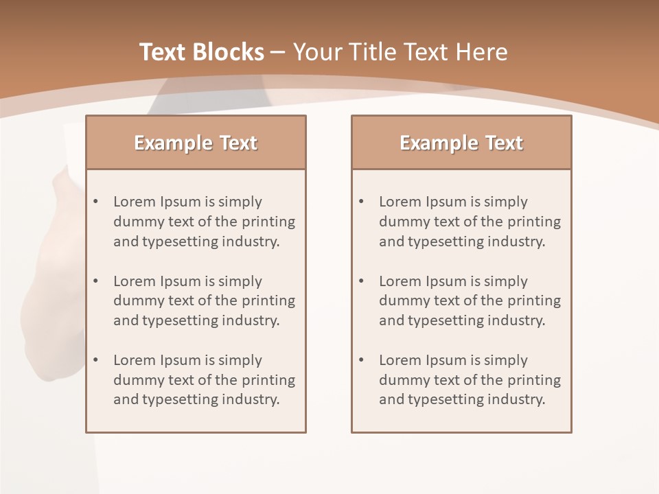 Advertisement Message Protest PowerPoint Template