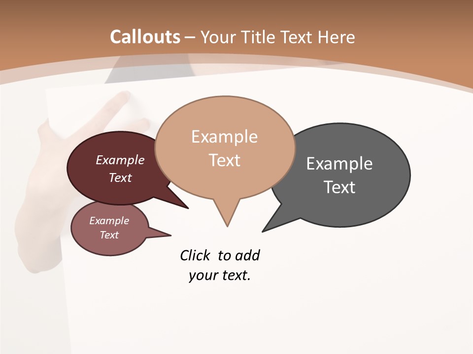 Advertisement Message Protest PowerPoint Template