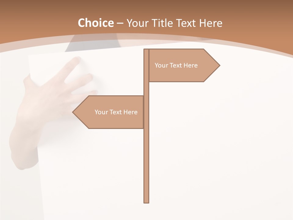 Advertisement Message Protest PowerPoint Template