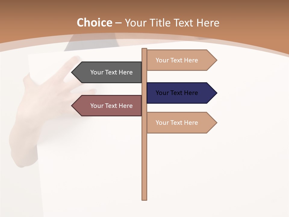 Advertisement Message Protest PowerPoint Template