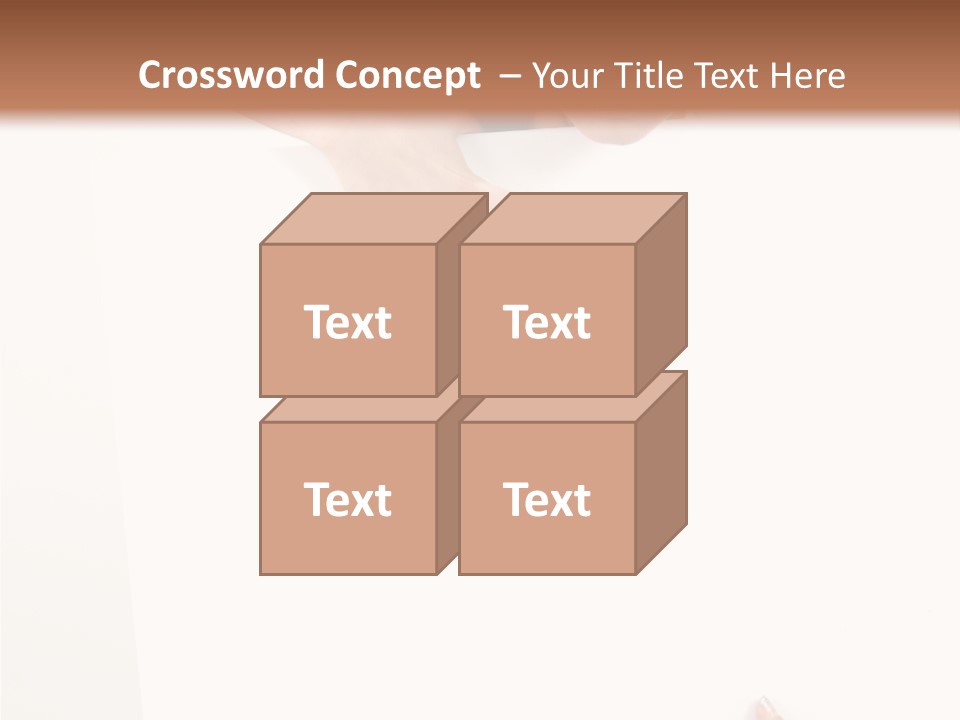 Model Publishing Cardboard PowerPoint Template