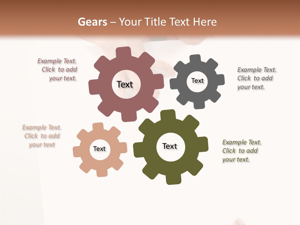 Model Publishing Cardboard PowerPoint Template