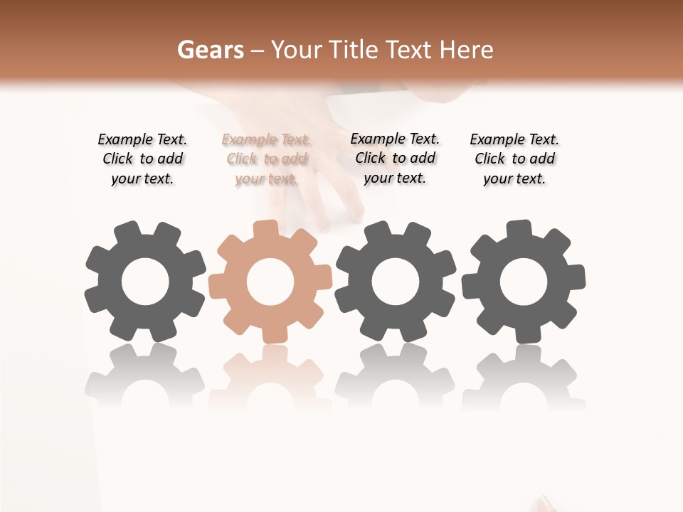 Model Publishing Cardboard PowerPoint Template