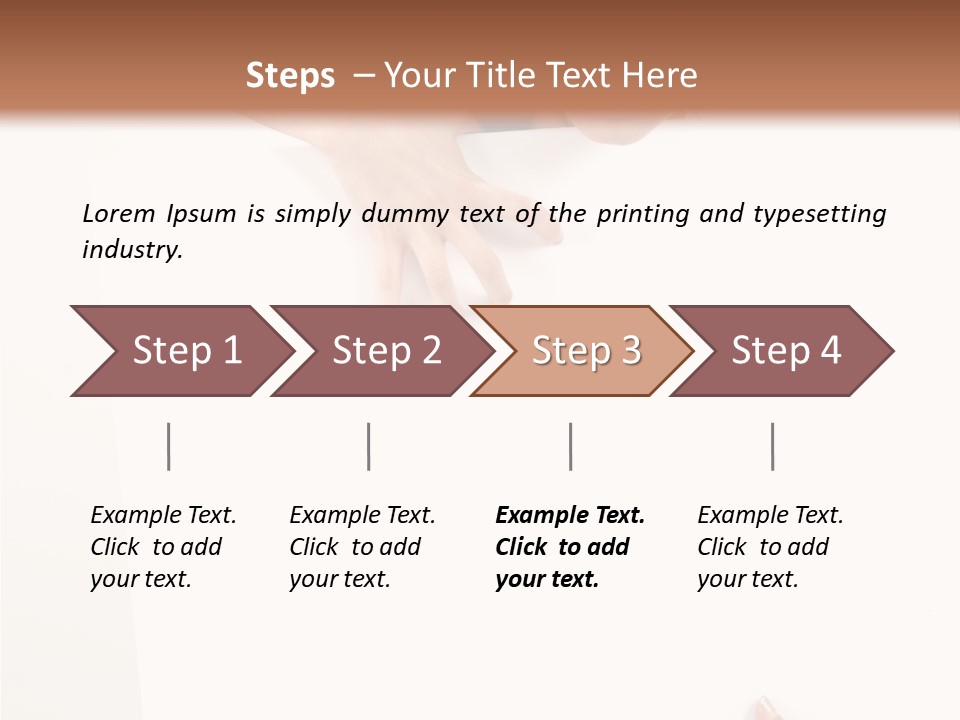 Model Publishing Cardboard PowerPoint Template