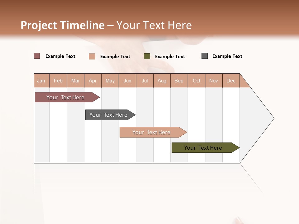 Model Publishing Cardboard PowerPoint Template