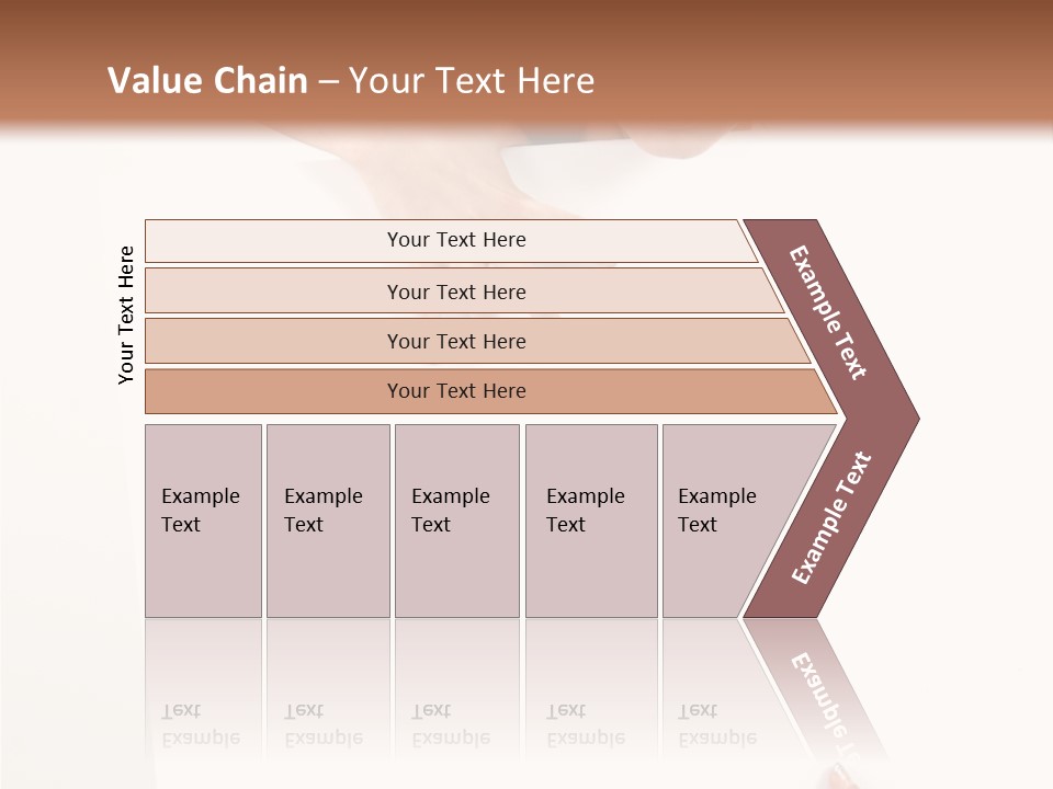 Model Publishing Cardboard PowerPoint Template