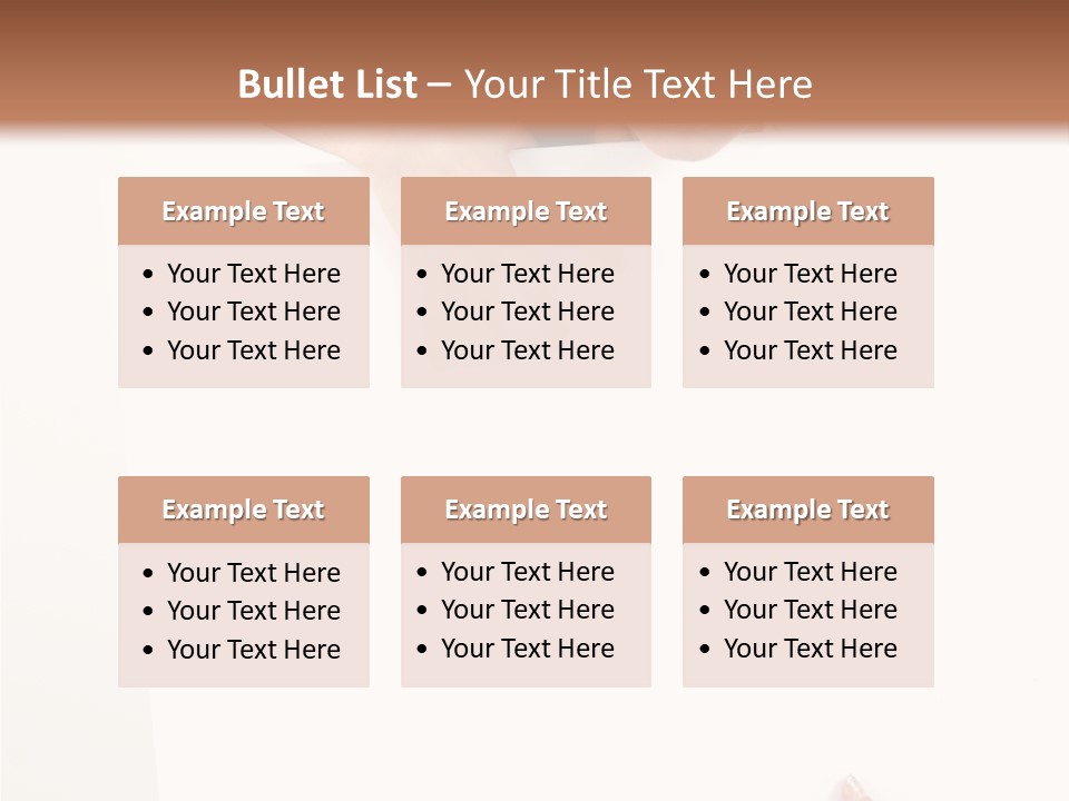Model Publishing Cardboard PowerPoint Template