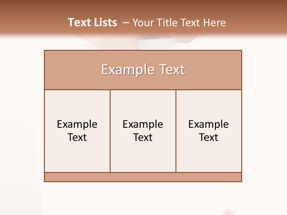 Model Publishing Cardboard PowerPoint Template