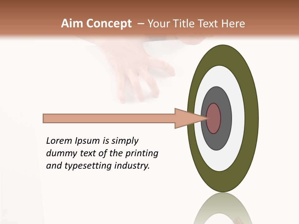 Model Publishing Cardboard PowerPoint Template
