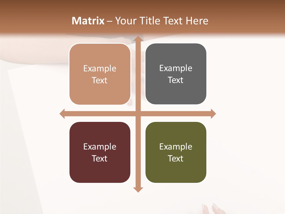 Teenager Girl Communicate PowerPoint Template