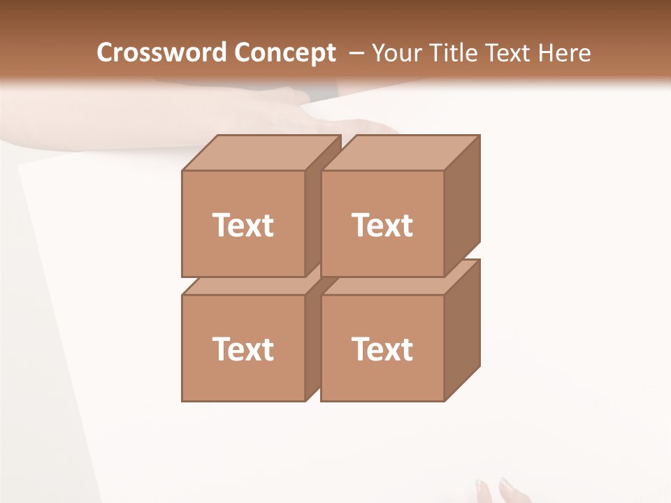 Teenager Girl Communicate PowerPoint Template