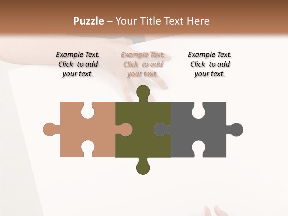 Teenager Girl Communicate PowerPoint Template