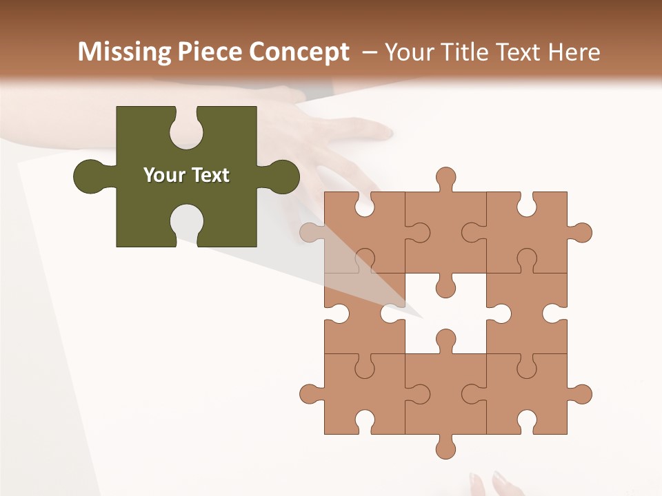 Teenager Girl Communicate PowerPoint Template