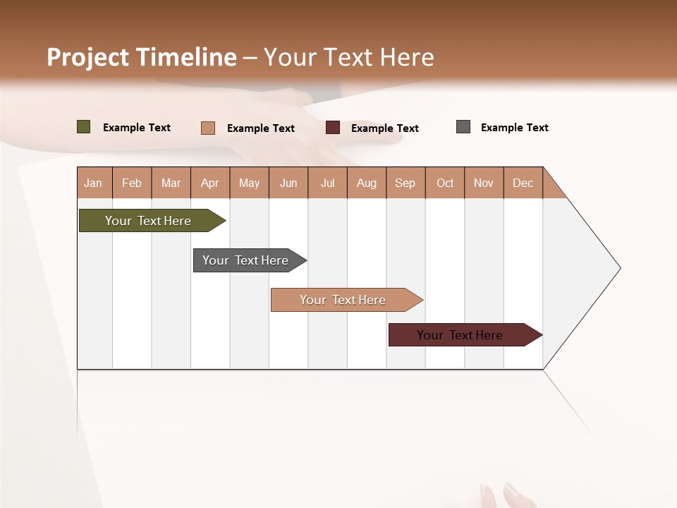 Teenager Girl Communicate PowerPoint Template