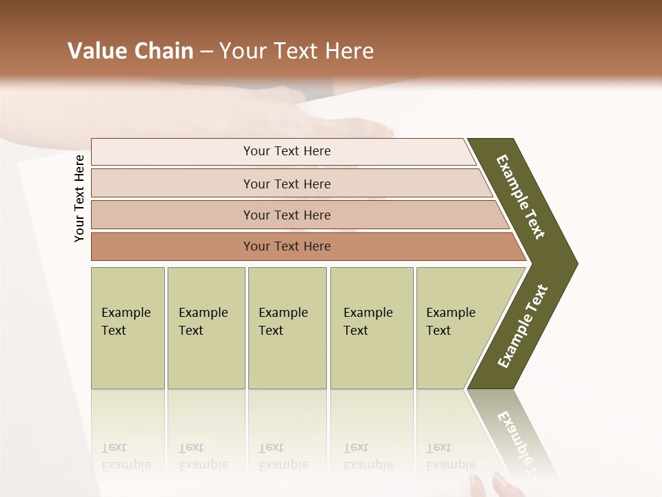 Teenager Girl Communicate PowerPoint Template