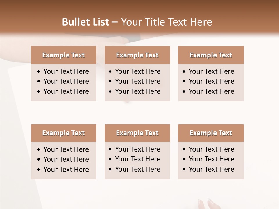 Teenager Girl Communicate PowerPoint Template