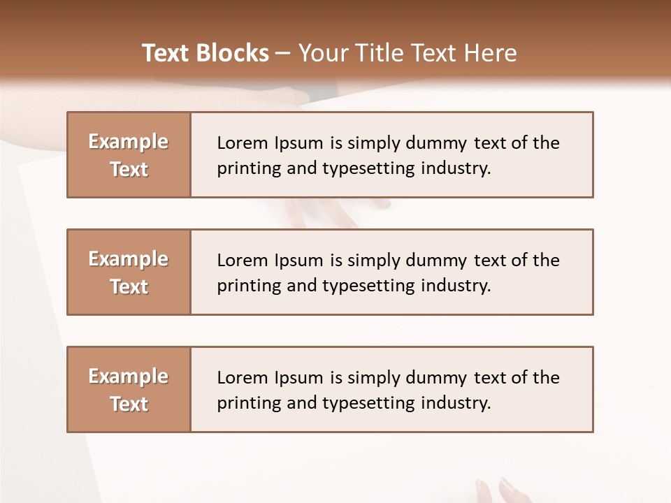 Teenager Girl Communicate PowerPoint Template