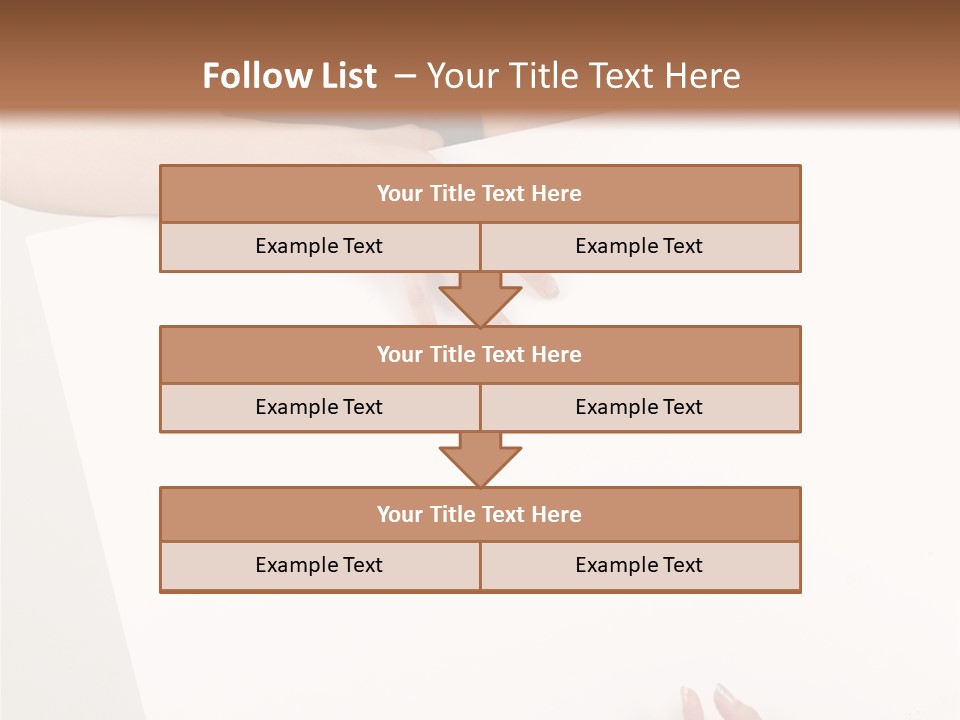 Teenager Girl Communicate PowerPoint Template