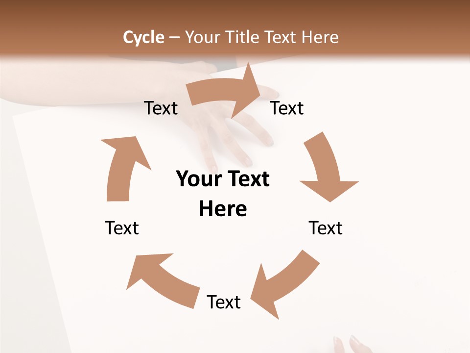 Teenager Girl Communicate PowerPoint Template