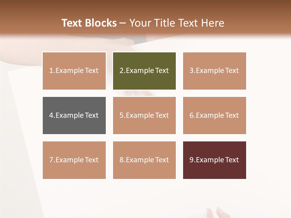 Teenager Girl Communicate PowerPoint Template