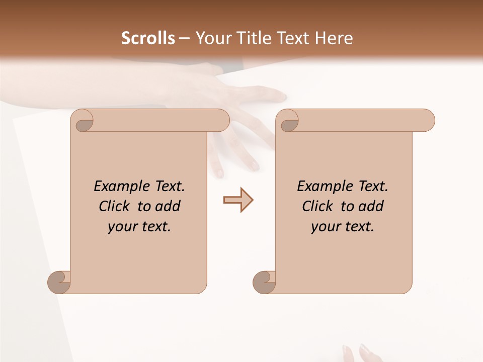 Teenager Girl Communicate PowerPoint Template