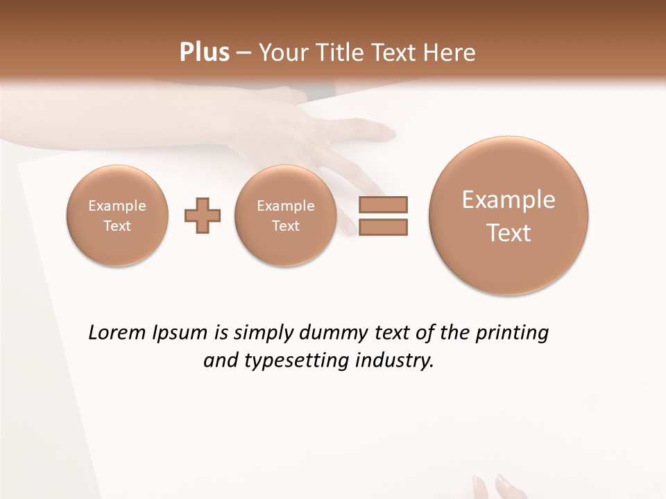Teenager Girl Communicate PowerPoint Template