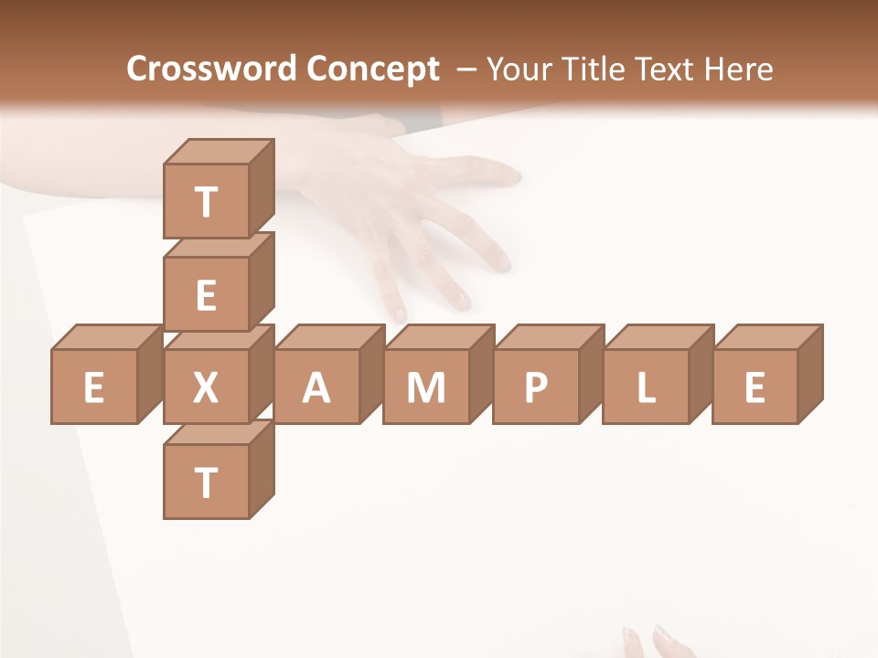 Teenager Girl Communicate PowerPoint Template