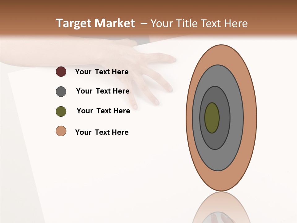 Teenager Girl Communicate PowerPoint Template