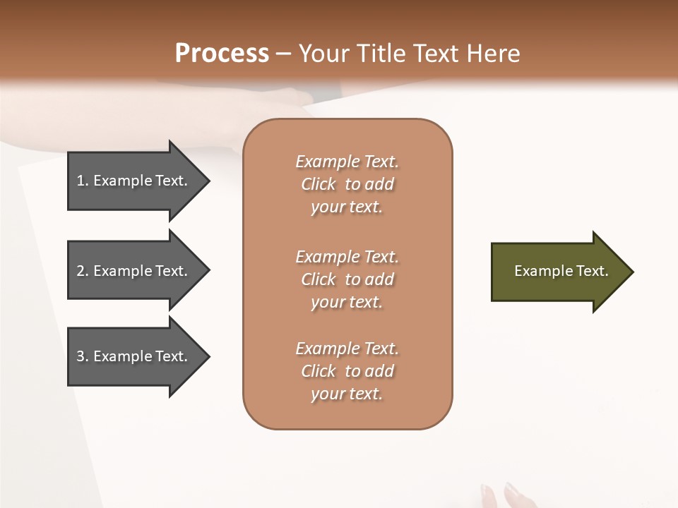 Teenager Girl Communicate PowerPoint Template