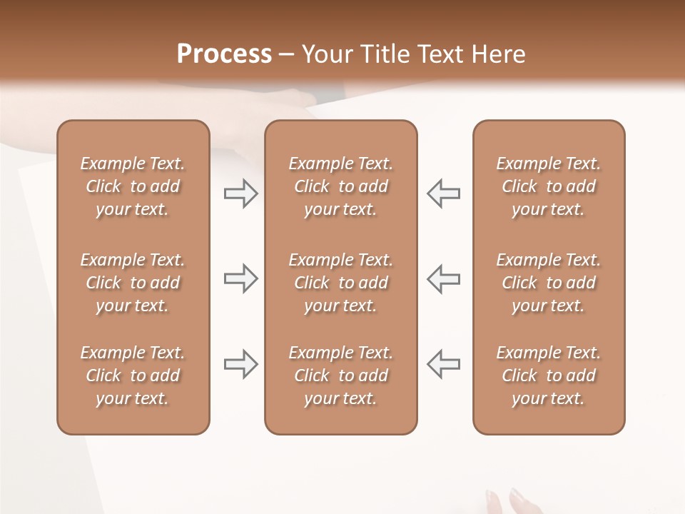 Teenager Girl Communicate PowerPoint Template
