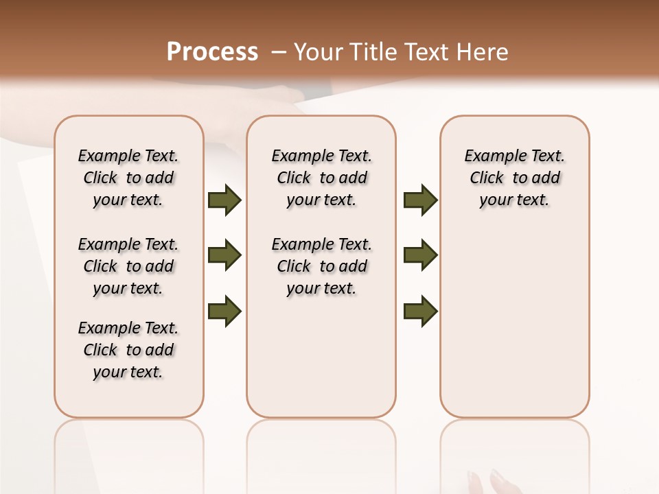 Teenager Girl Communicate PowerPoint Template