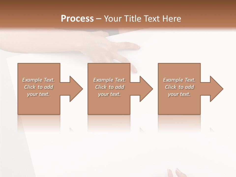 Teenager Girl Communicate PowerPoint Template