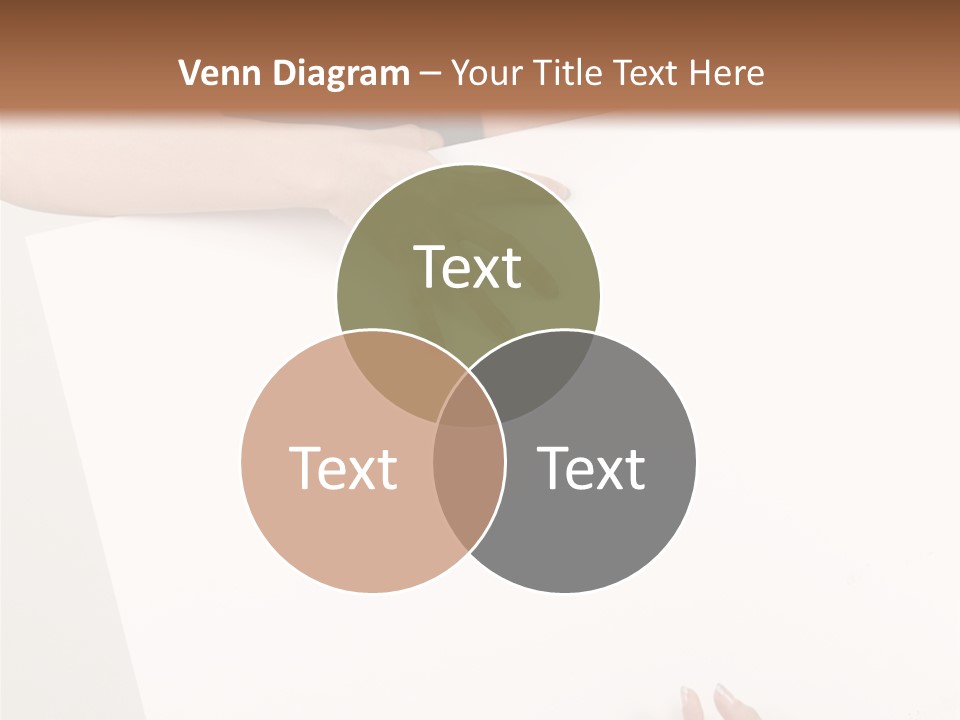 Teenager Girl Communicate PowerPoint Template