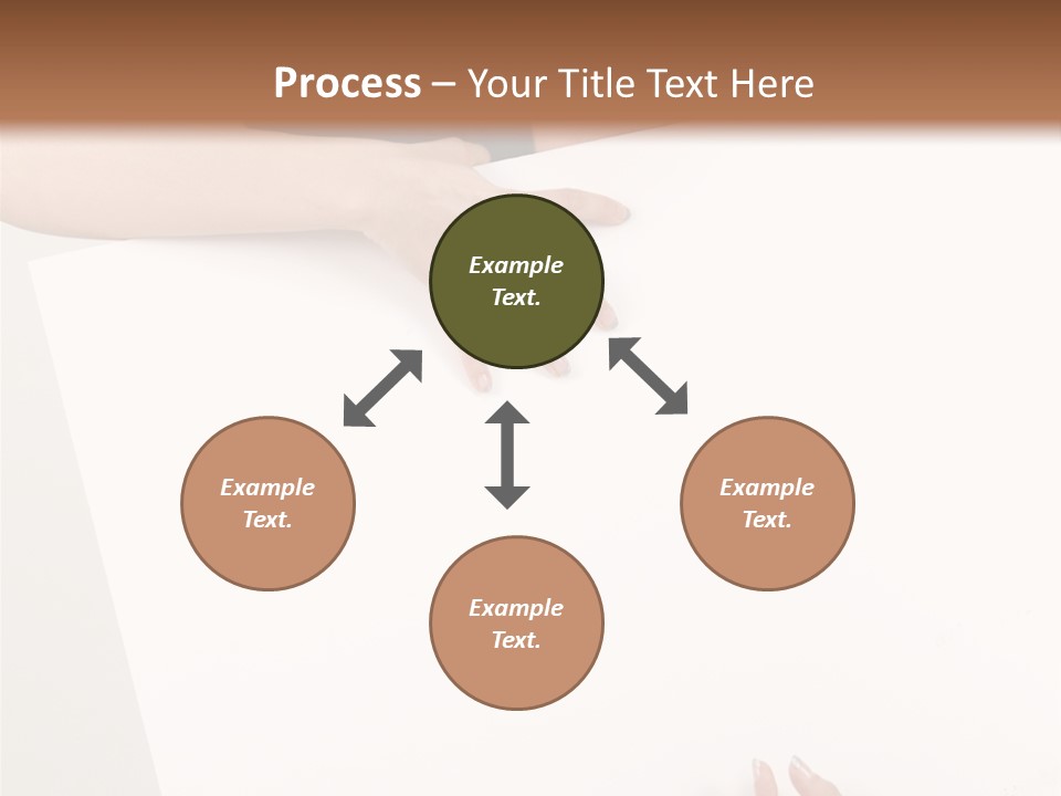 Teenager Girl Communicate PowerPoint Template