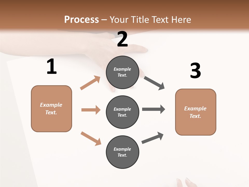 Teenager Girl Communicate PowerPoint Template