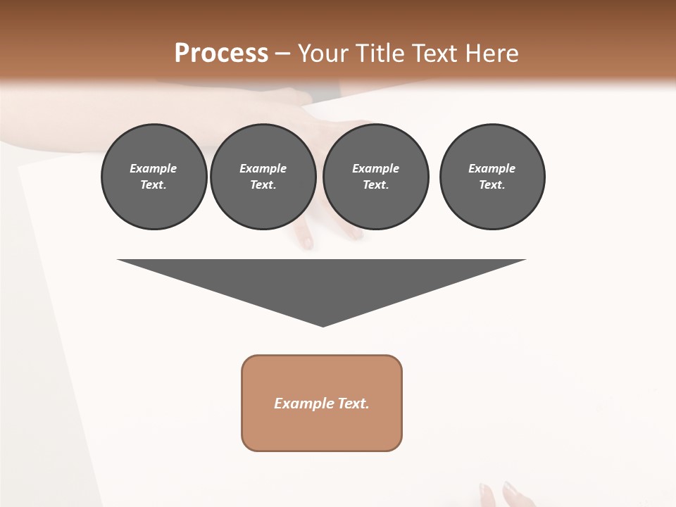 Teenager Girl Communicate PowerPoint Template