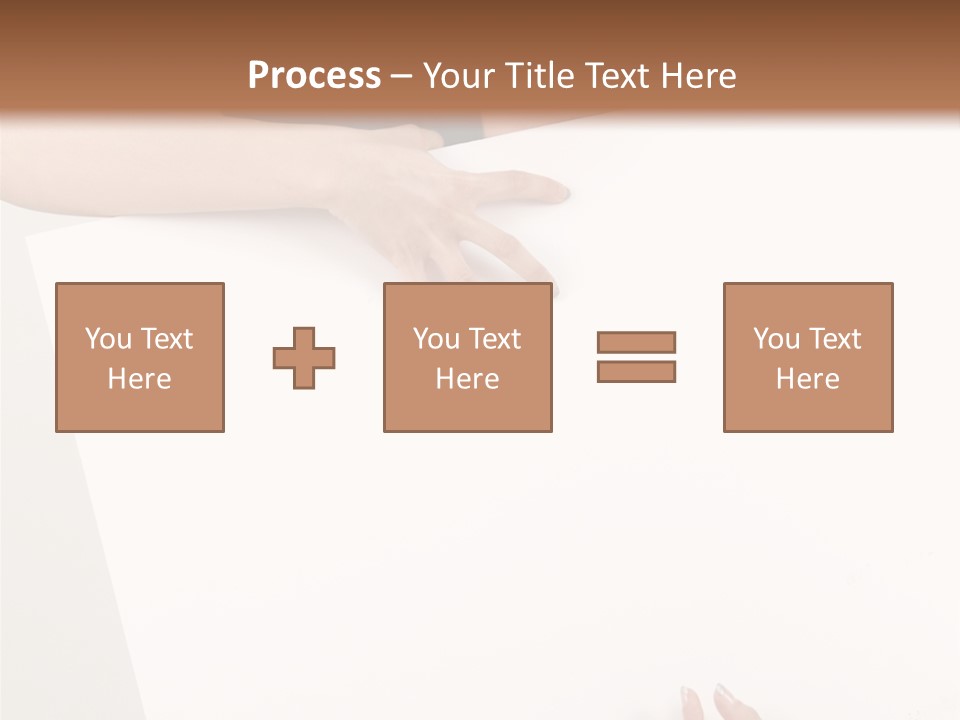 Teenager Girl Communicate PowerPoint Template