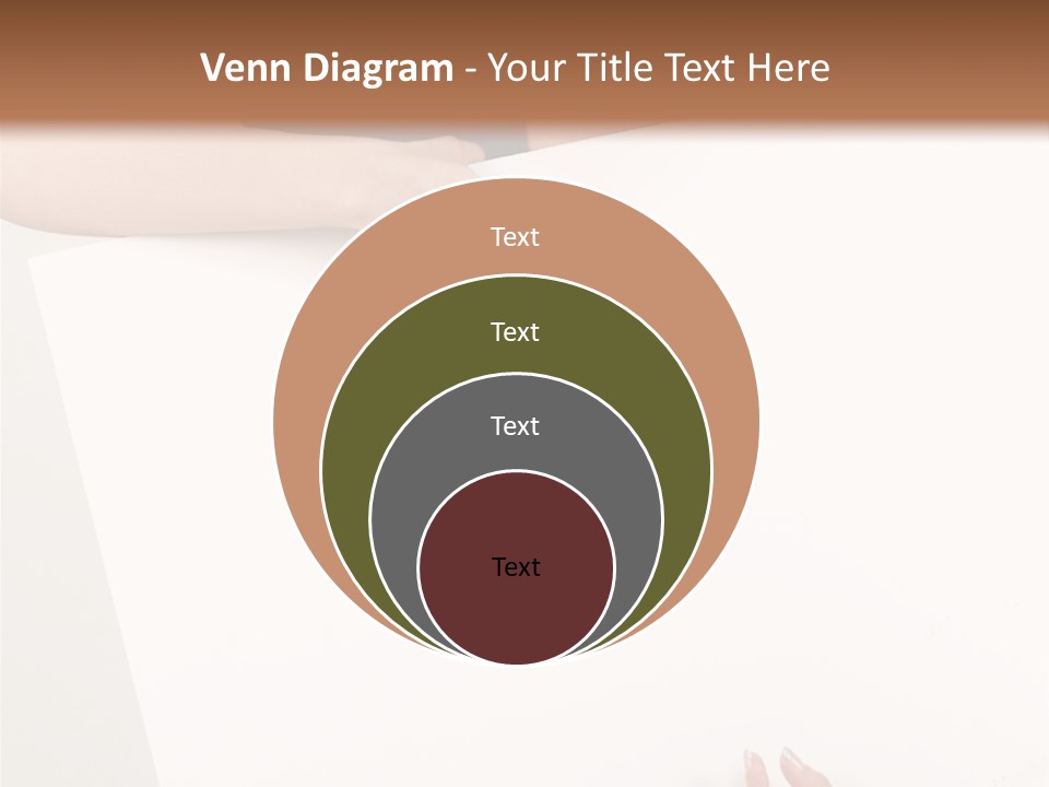 Teenager Girl Communicate PowerPoint Template